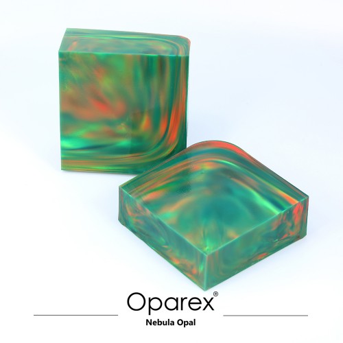 Oparex Opal OLP307 - 119g Coral Lover Pink hotsell Imitation Opal Rough with Aurora / Nebula Pattern for handmade opal jewelry ring and pendant